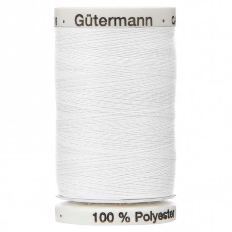 Fil Gütermann blanc (800)