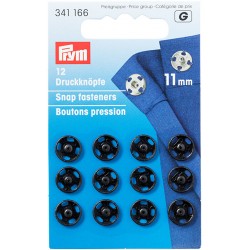 Prym Annähdruckknöpfe Metall 11mm