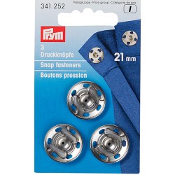 Prym Annähdruckknöpfe Metall 21mm