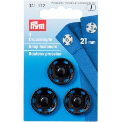 Prym Annähdruckknöpfe Metall 21mm