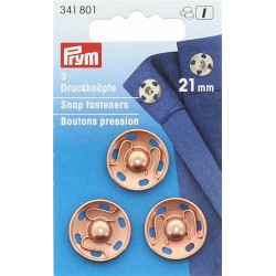 Prym pulsanti snaps per cucire 21mm