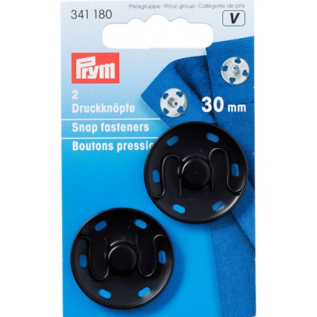  Prym press studs to sew 30mm