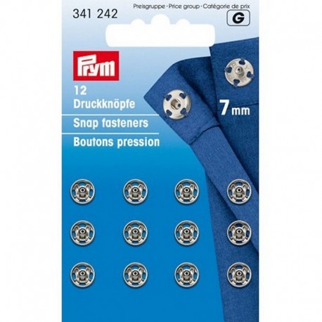 Prym pulsanti snaps per cucire 7mm