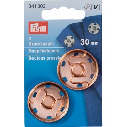 Prym Annähdruckknöpfe Metall 30mm