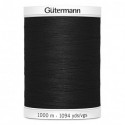 Gütermann sewing thread black (000) - 1000m