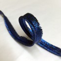 Paspelband Blauglitter